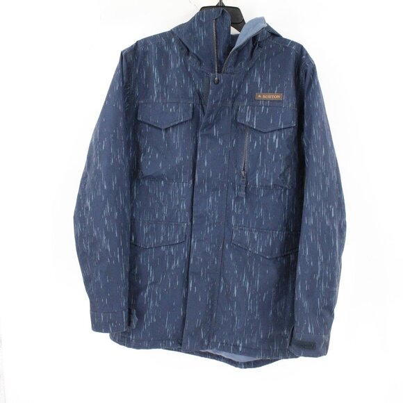 Burton Jacket Mens XS MB Covert Thermolite Hooded Living Lining Snowboard Ski